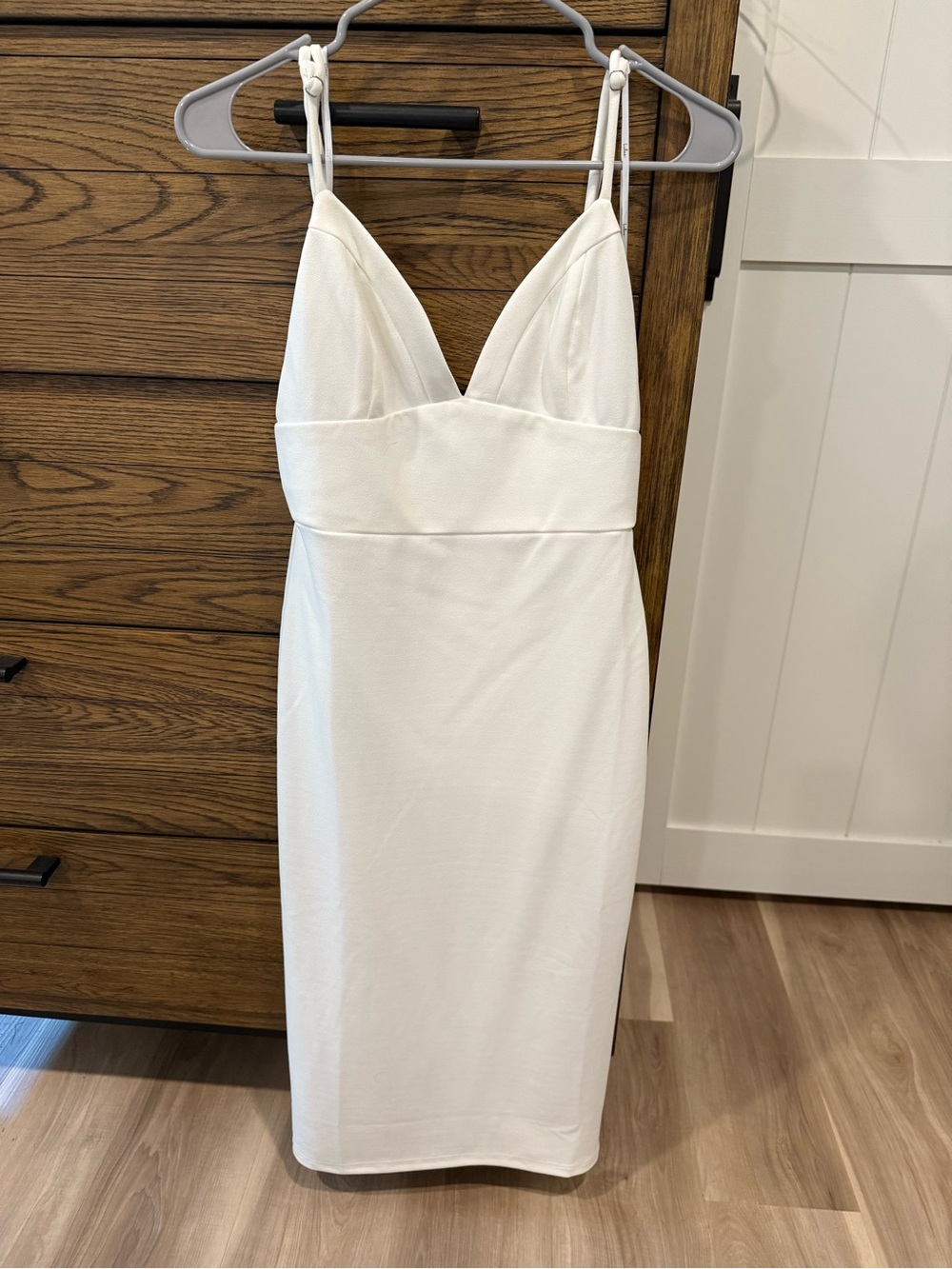 Lulus Women's Cream Midi Dress
